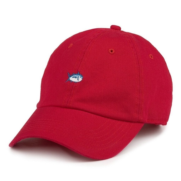 Southern Tide Other - SOUTHERN TIDE | Red Skipjack Hat Preppy Logo NEW